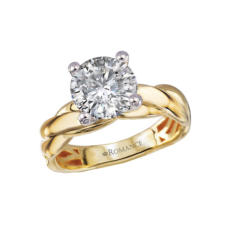 Romance Solitaire Diamond Engagement Ring