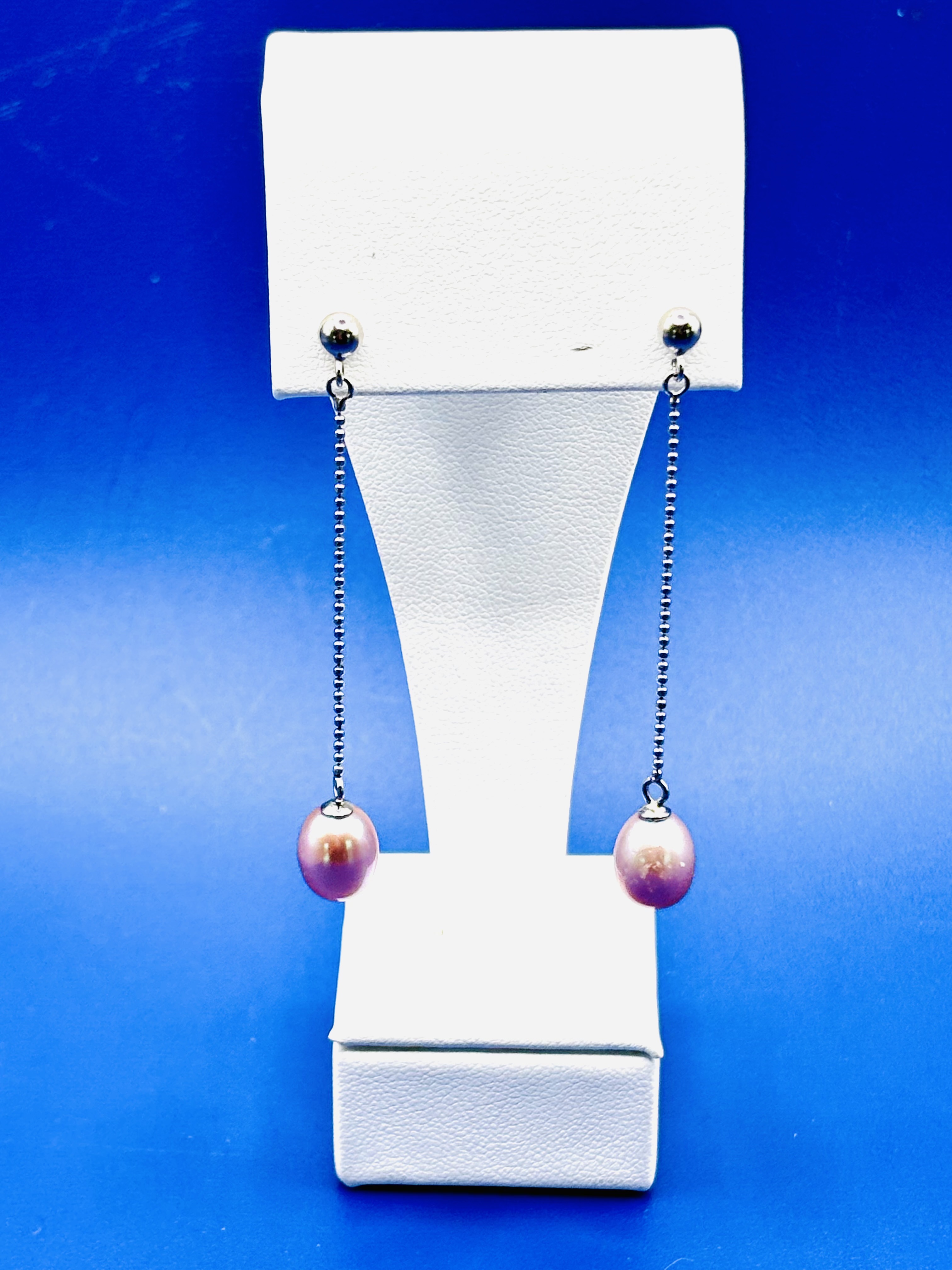 Pearl Tear Drop Dangles